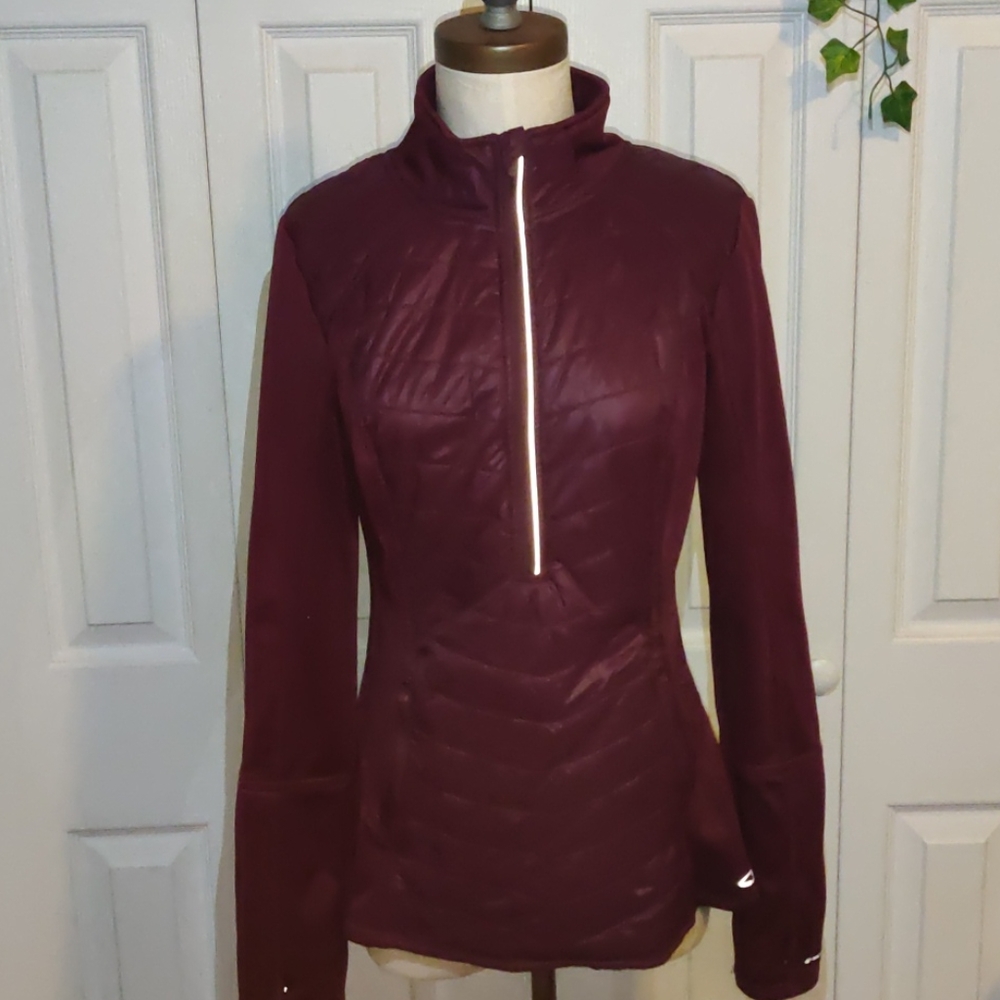 Maroon Champion Fleece Jacket